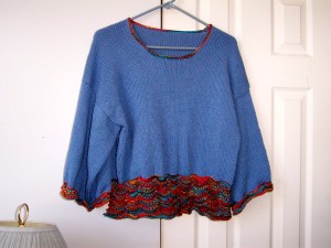 picture of finished sweater