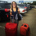 This was the point during which I wondered if I could actually wheel both these suitcases while carrying a backpack and second carry on!