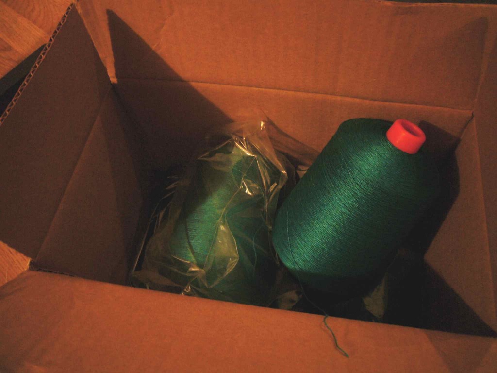 cotton yarn delivery.