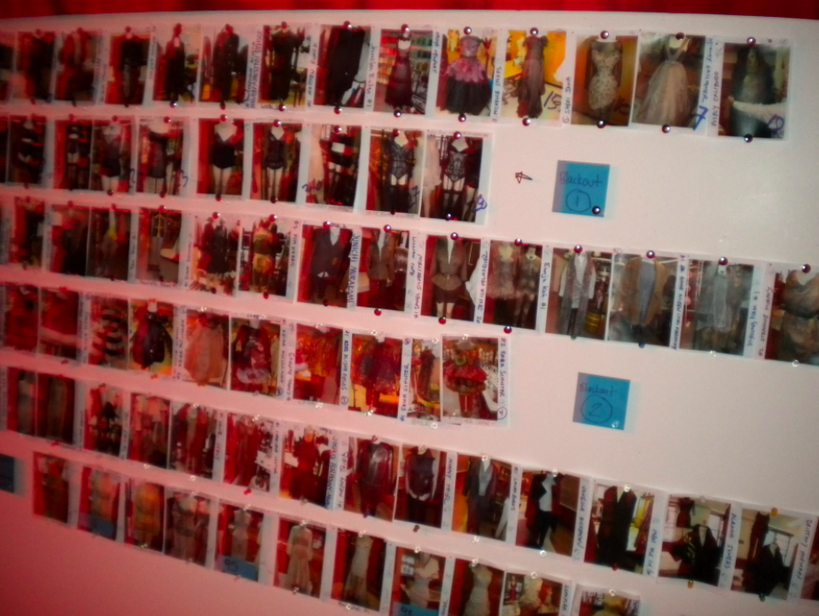Backstage the line up