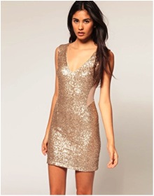 Asos bling dress