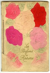 book cover: ‘Les Parfums de Rosine,’ 