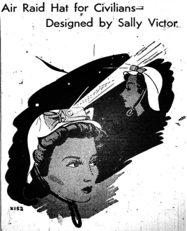 Emergency Mode:  The Wartime Hats of Sally Victor