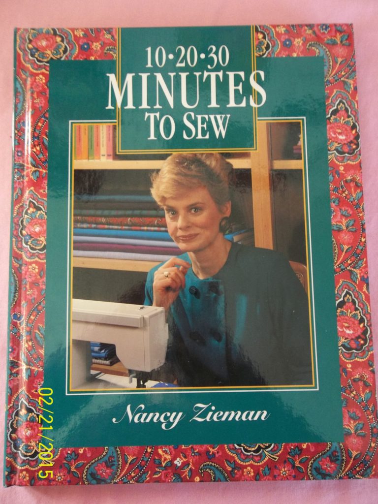 Cover of Nancy Zieman's 10-20-30 Minutes to Sew book