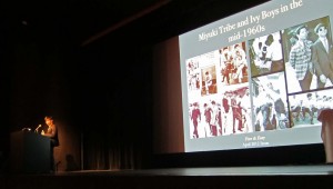 A presentation during the  "Ivy Style" symposium in 2012