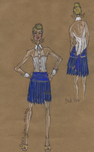 A Sketch of My First Look