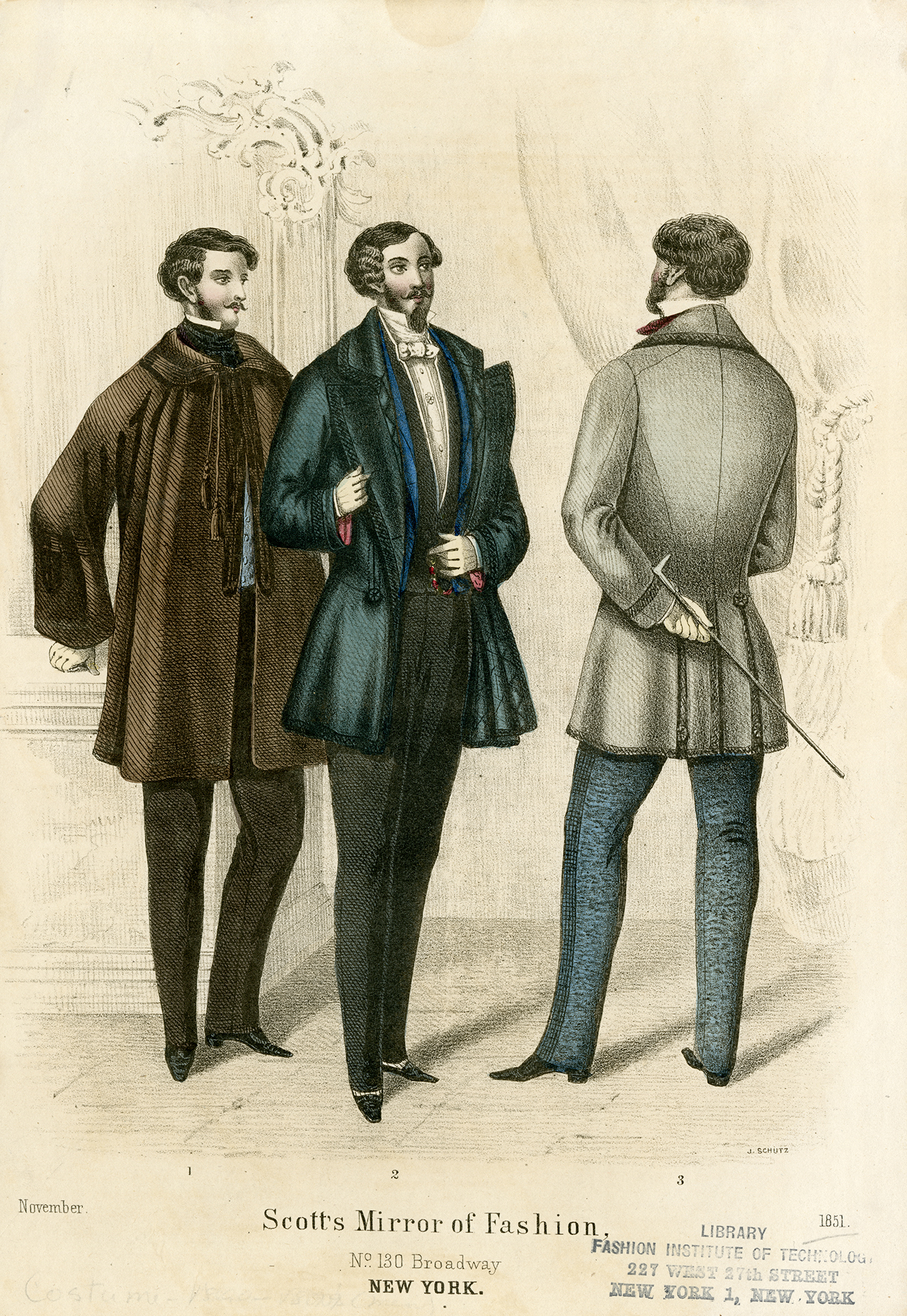 Three Men in Various Coats » Material Mode