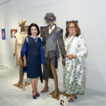 dr brown and fern mallis with mannequins