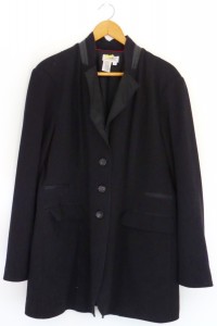 Black Menswear Inspired Jacket