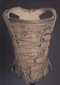 font 18th corset
