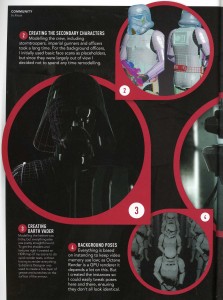 CD World, Christmas issue, "Making Darth Vader"
