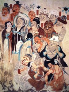 Peoples of the Silk Road. Mogao Caves, Dunhuang, China, 9th century C.E.