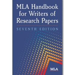 Cover of MLA research handbook