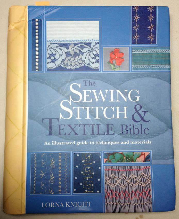 The Sewing Stitch and Textile Bible (book cover)
