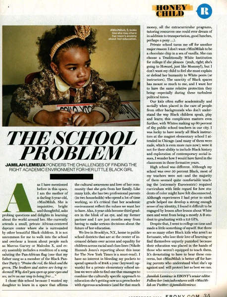 the school problem ebony magazine