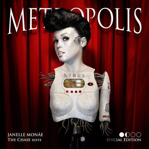 Monae's 2013 album cover references the 1927 film Metropolis, one of the first science fiction films ever made.