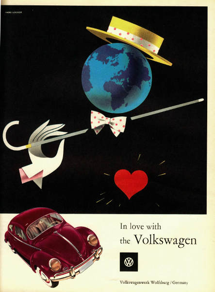 vintage volkswagen ad