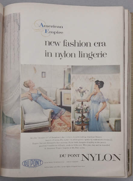 nylon lingerie ad vintage