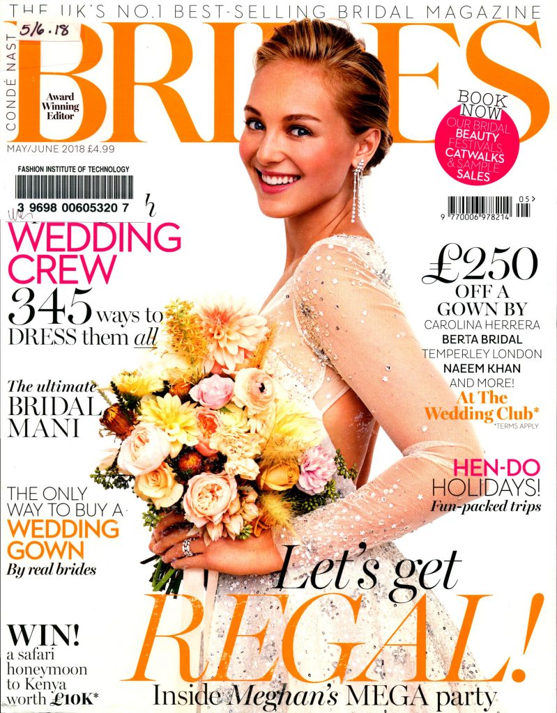 British edition of Brides magazine (cover)