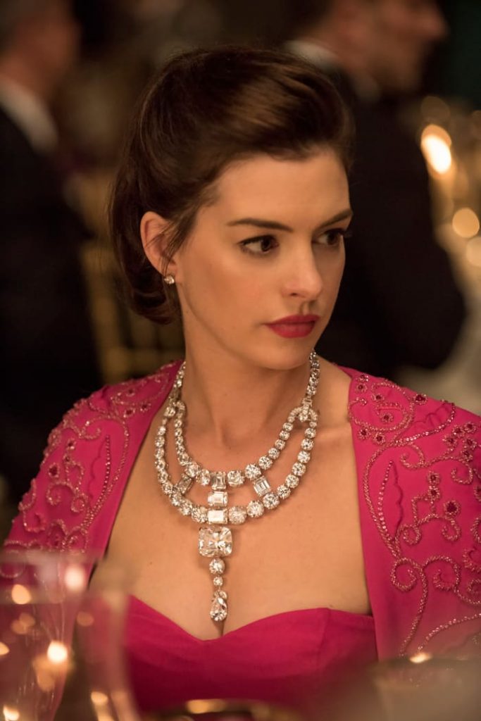 Anne Hathaway as glamorous actress Daphne Kluger in Ocean's 8