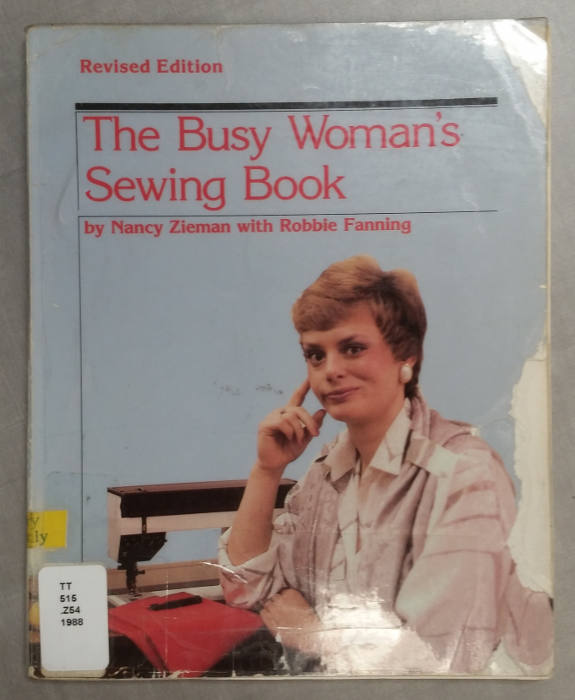 The Busy Woman's Sewing Book (cover)