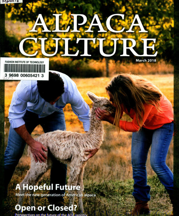Cover of Alpaca Culture magazine