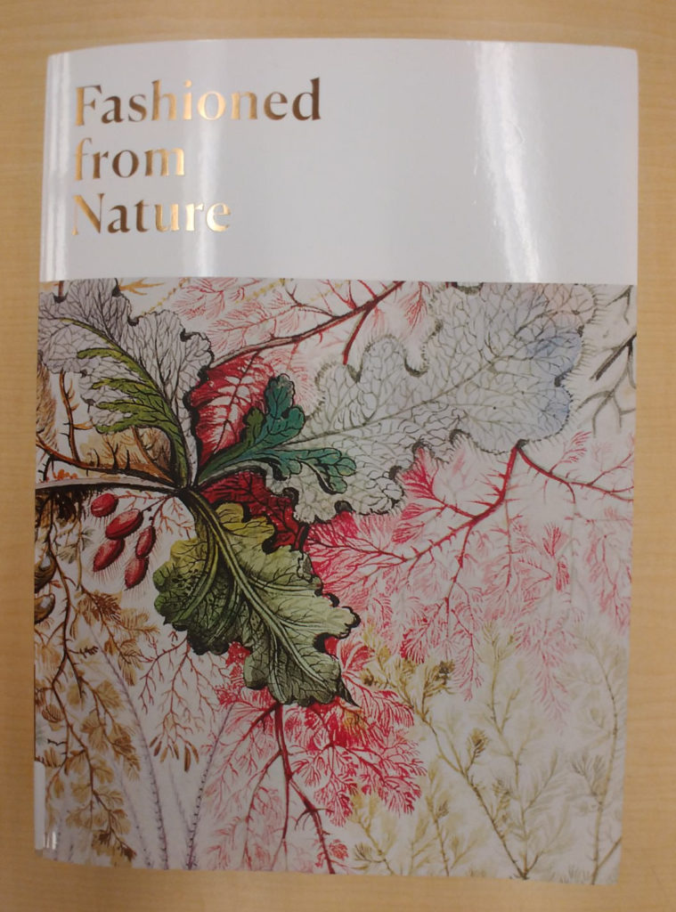Cover of V&A catalog Fashioned from Nature