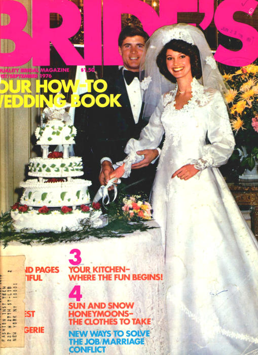 Cover of Brides Magazine September 1976 issue