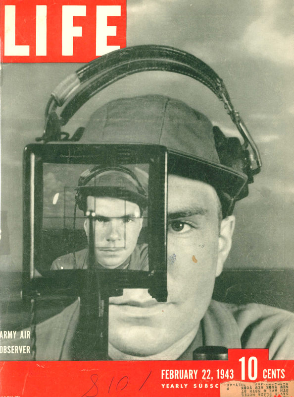 Cover of Life magazine during WWII